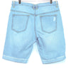 Empyre Light Wash Distressed Denim Shorts