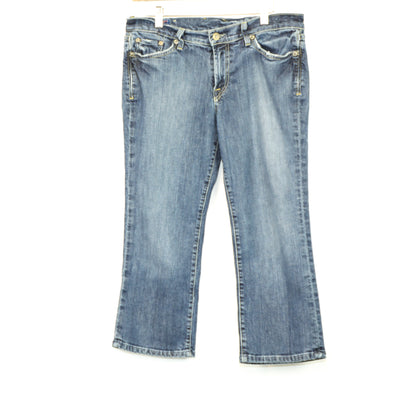 Lucky Brand Classic Rider Cropped Jeans