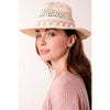Straw Hat With Colorful Band (Avenue Zoe) - New2Youlx