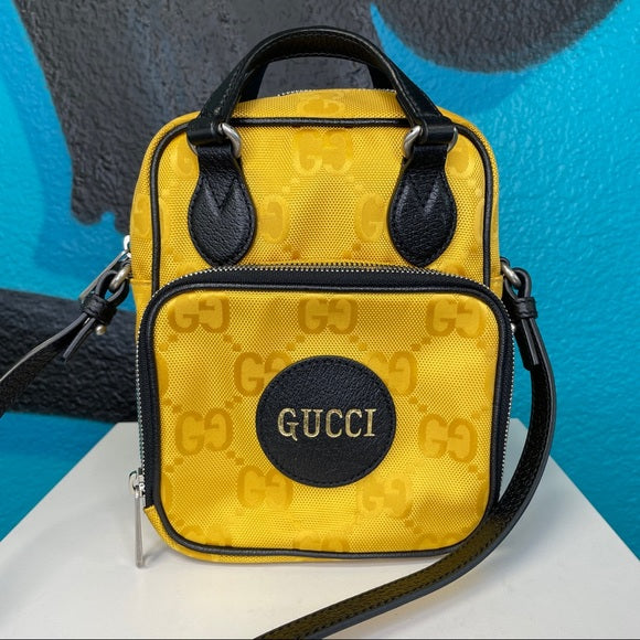 Gucci yellow clearance crossbody bag