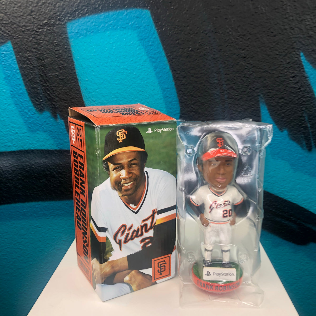 2017 Frank Robinson Bobblehead San Francisco Manager SF Giants (PlayStation)