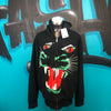 Gucci Men's Black Panther Felted Sweater
