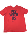 Nike Red 'Fly With Us’ Tee
