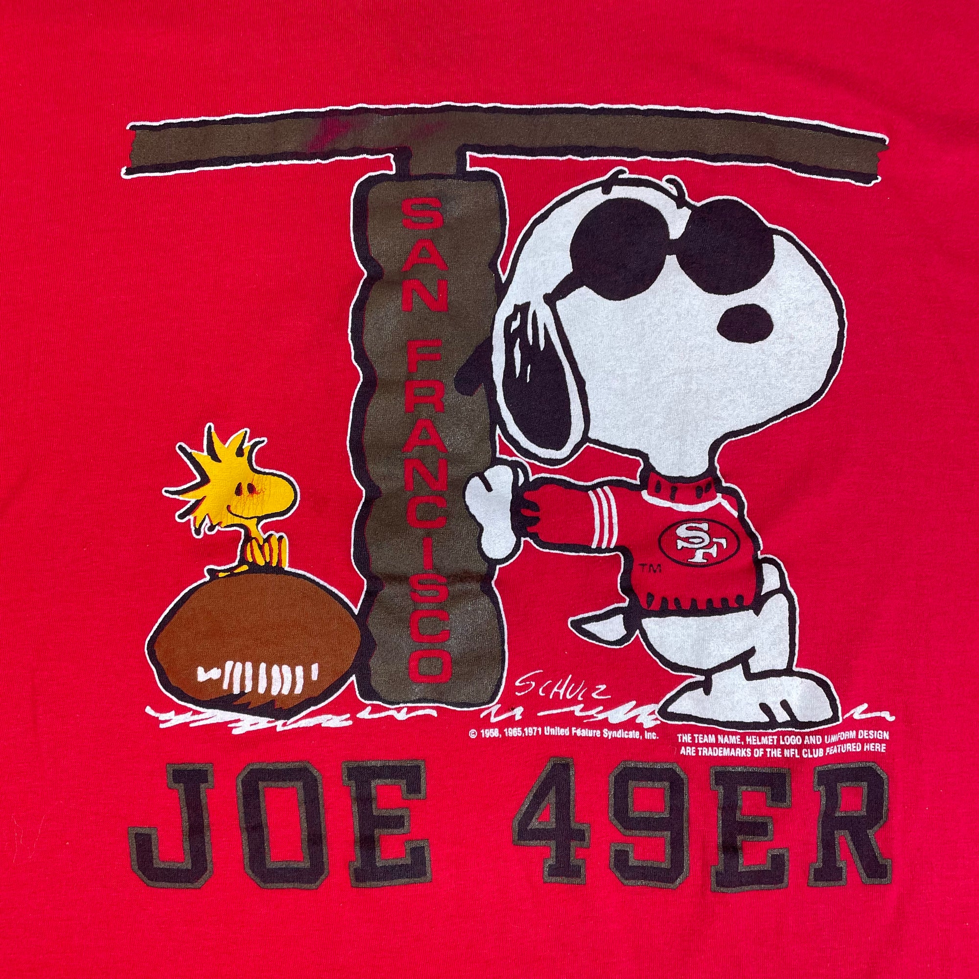 49ers snoopy shirt