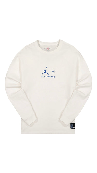 Air Jordan x Fragment Long-Sleeve T-Shirt 'Platinum Tint'