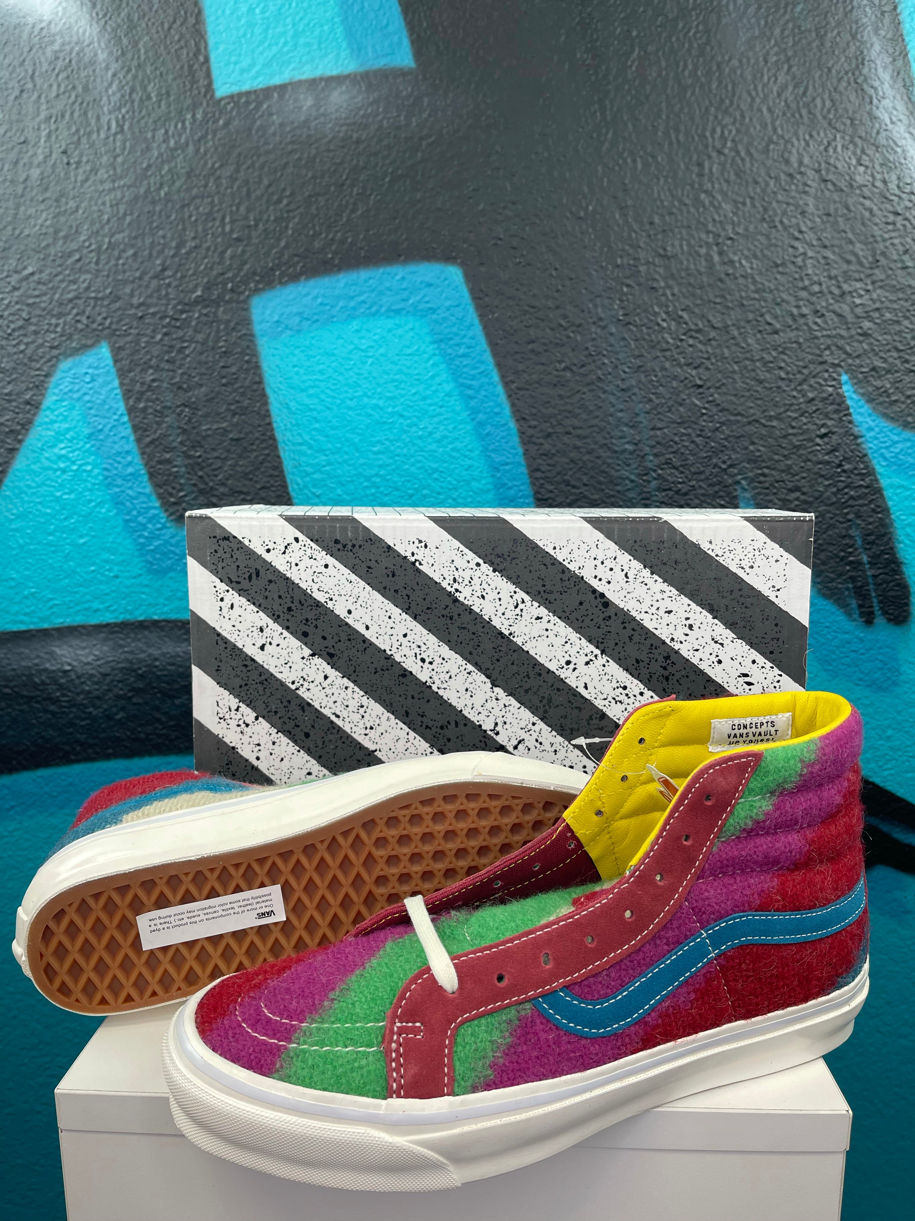 Concepts x OG Sk8-Hi LX 'Mohair - Rio Red'