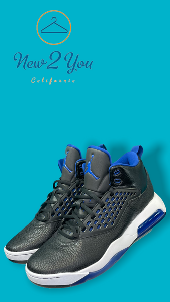 jordan maxin 200 black rush blue