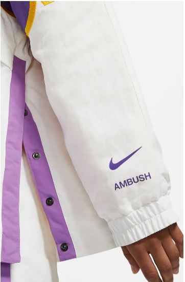 Nike X Ambush Nba Collection Lakers Jacket White