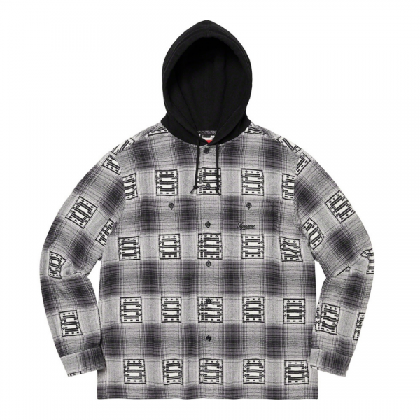 【kateyu】XL Supreme Hooded Shadow Supreme Hooded Shadow Plaid Shirt – New2You LX