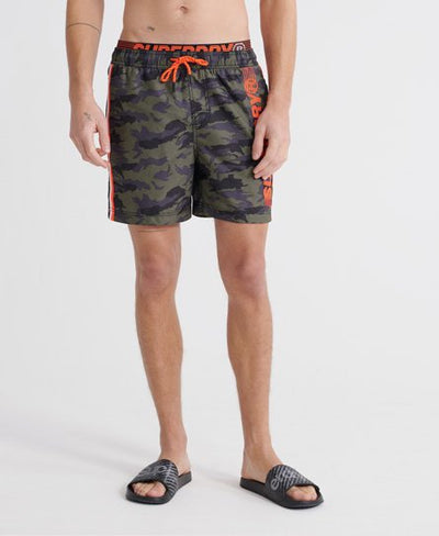 SuperDry Camouflage State Volley Swim Shorts
